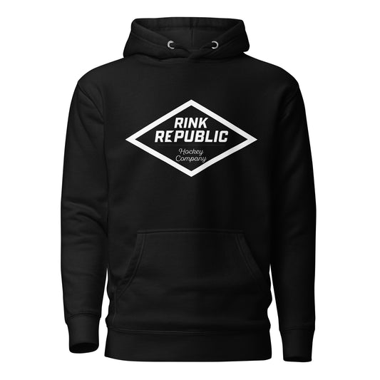 Rink Republic Diamond Logo Hoodie (black)