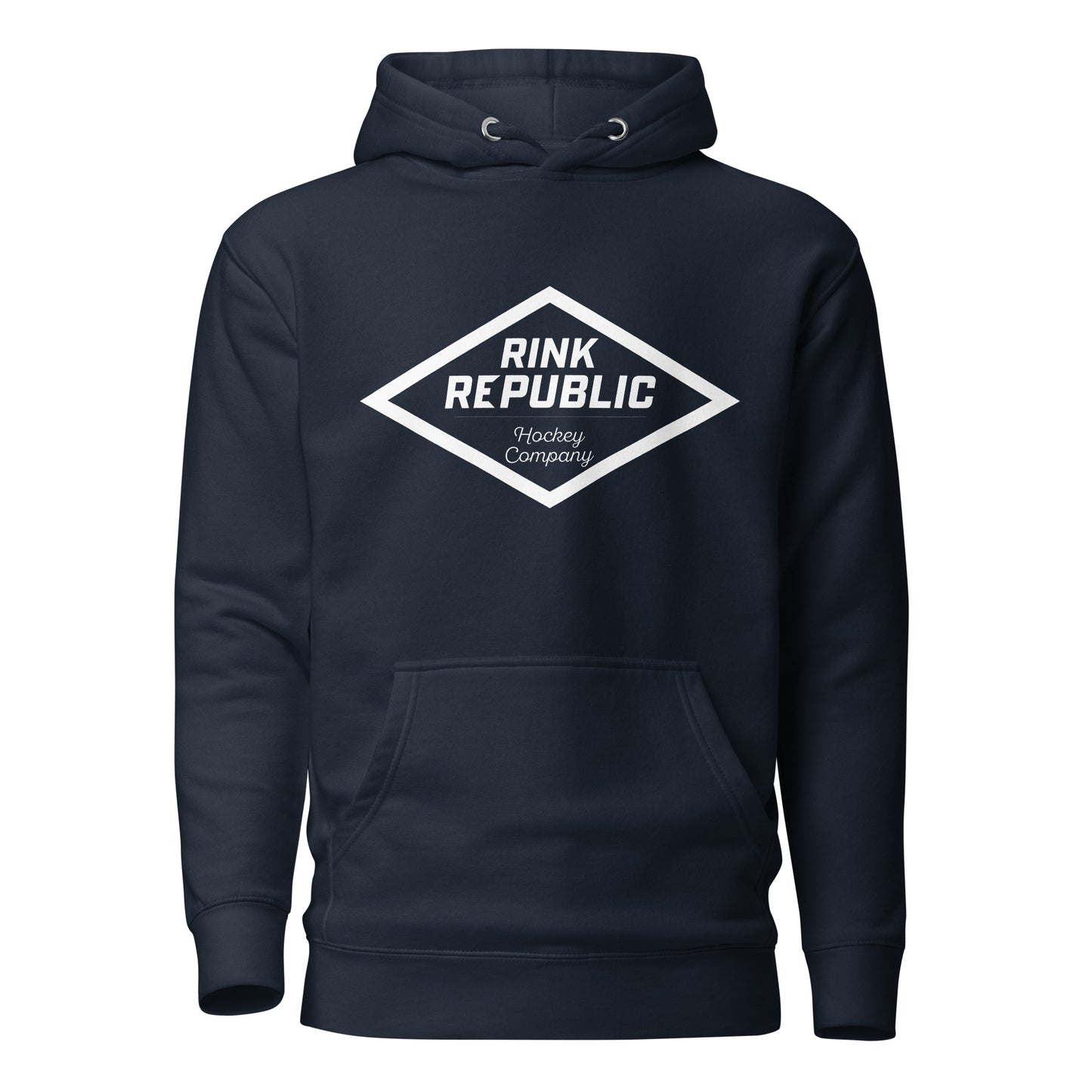 Rink Republic Diamond Logo Hoodie (navy blue)