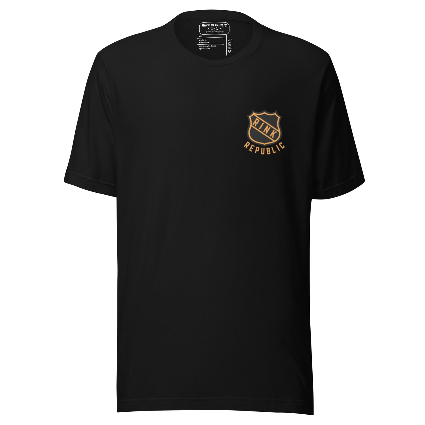 Rink Republic Shield Logo Tee