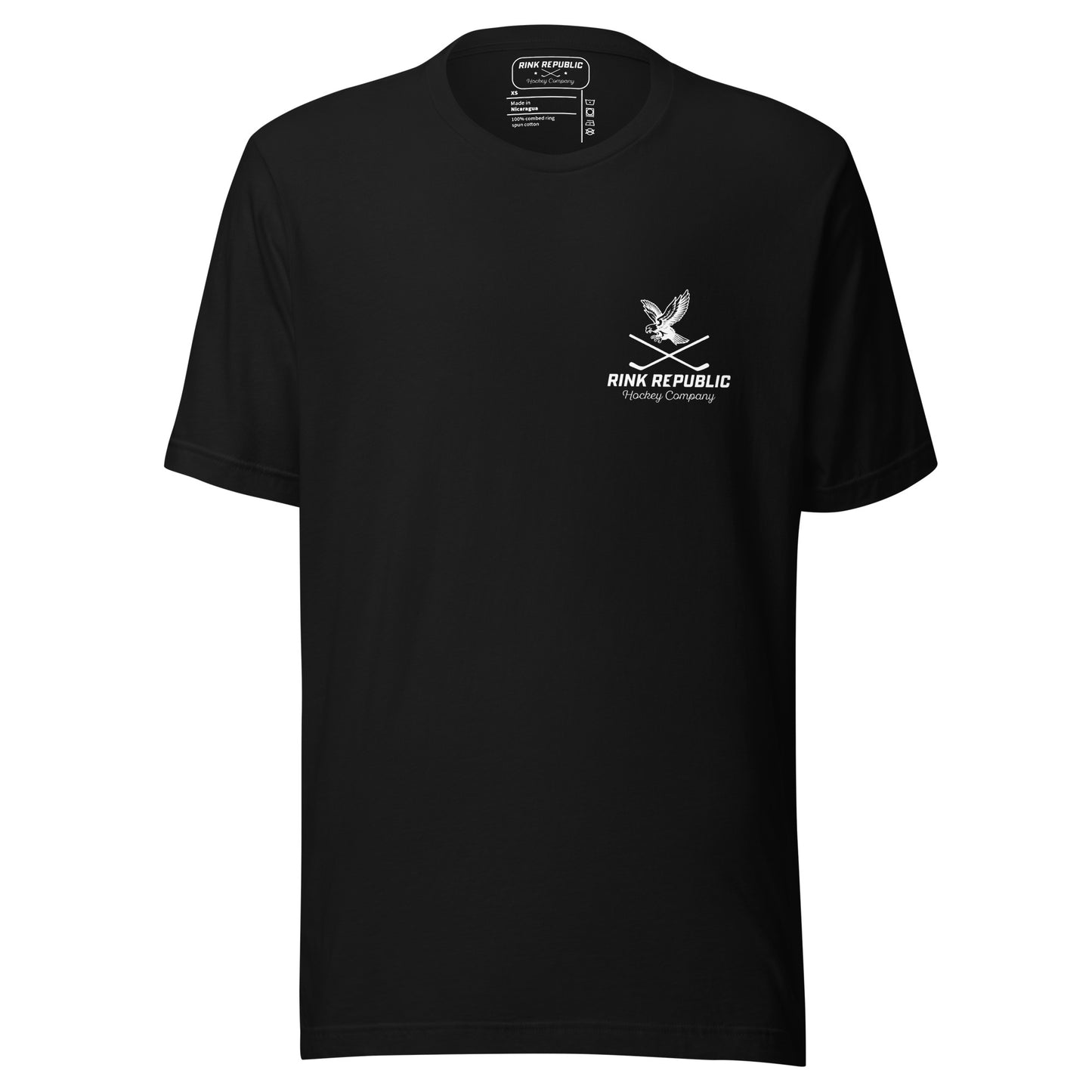 Rink Republic Eagle Logo Tee