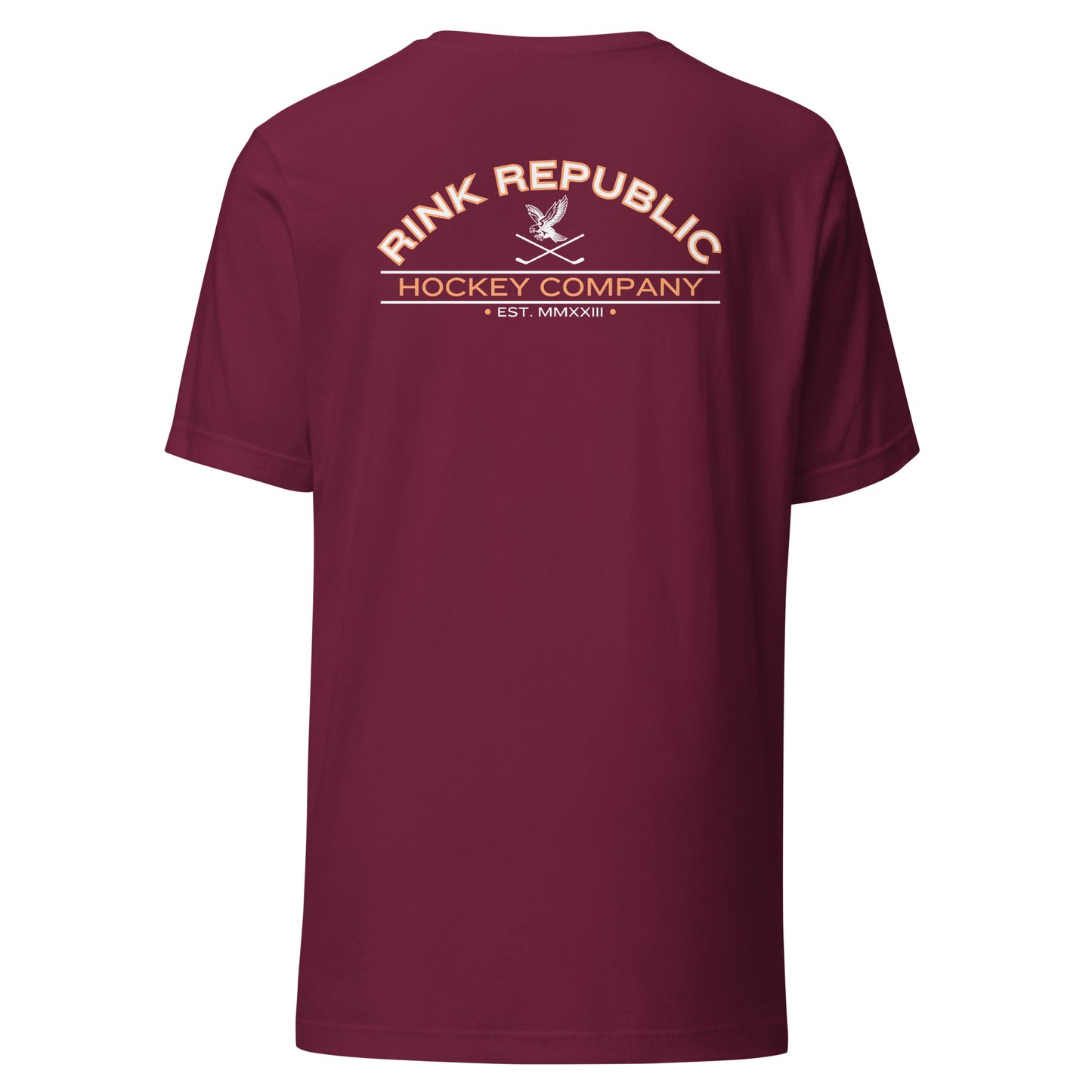 Rink Republic Badge Logo Tee