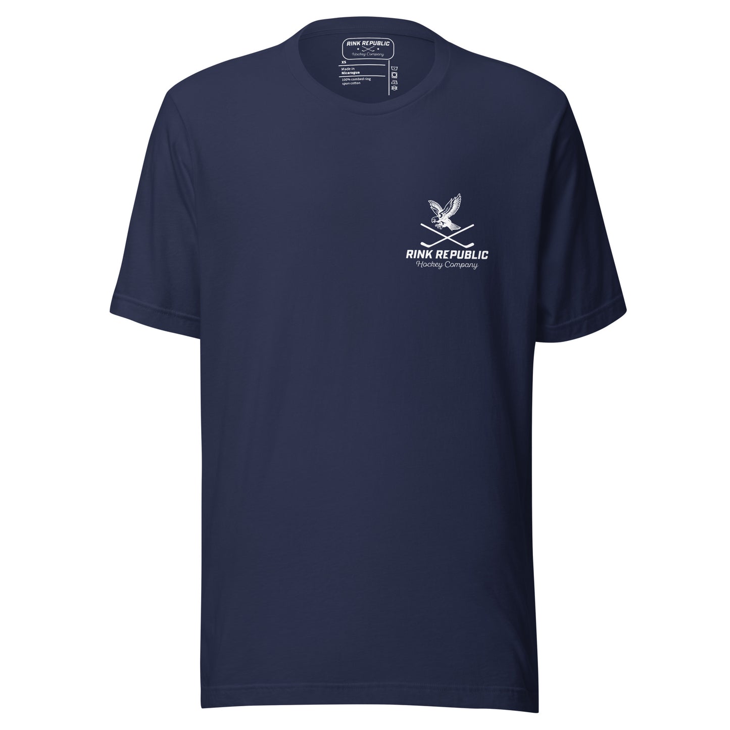 Rink Republic Eagle Logo Tee