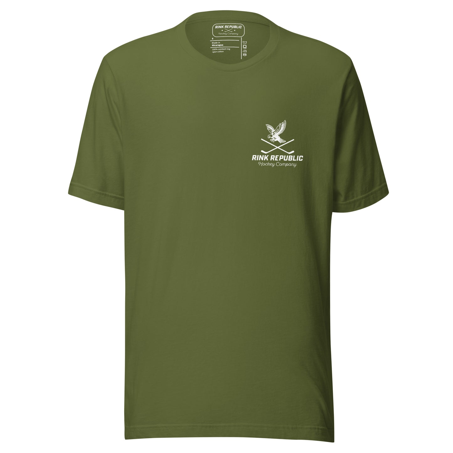 Rink Republic Eagle Logo Tee