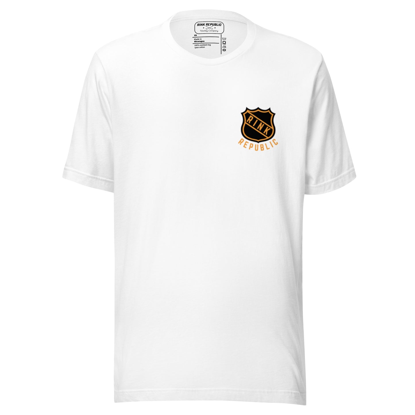 Rink Republic Shield Logo Tee